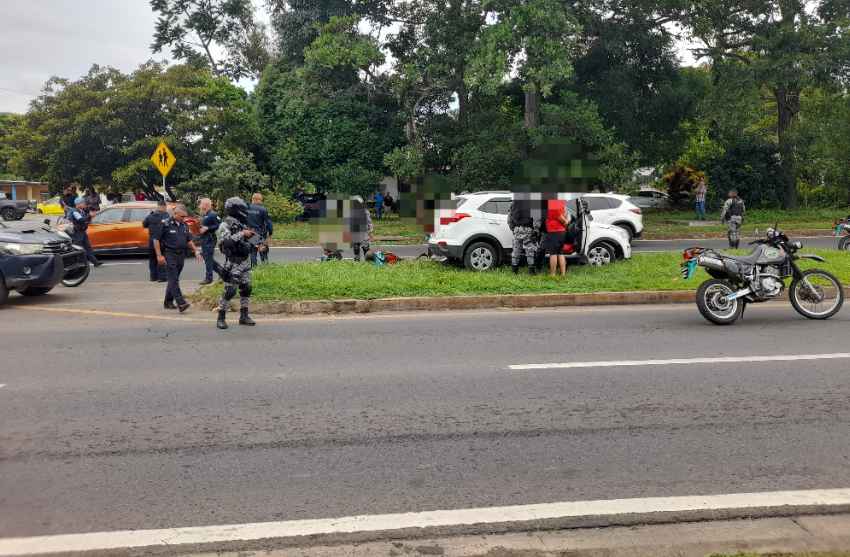 Persecución policial termina con cuatro aprehendidos en Chiriquí Día